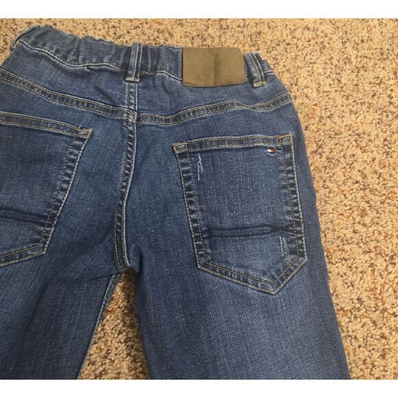 Tommy Hilfiger Blue Distressed Straight Leg Size 8 - Picture 6 of 8